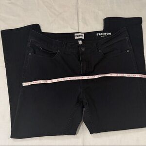 DKNY Classic Black Denim Pants